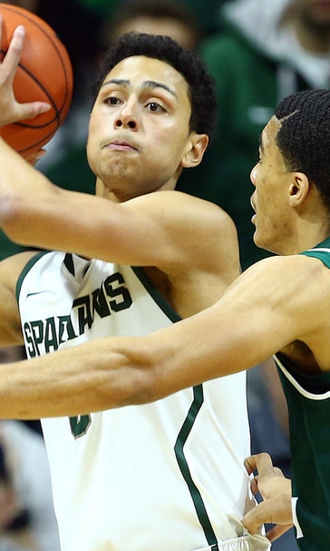 No. 25 Michigan State tops Eastern Michigan